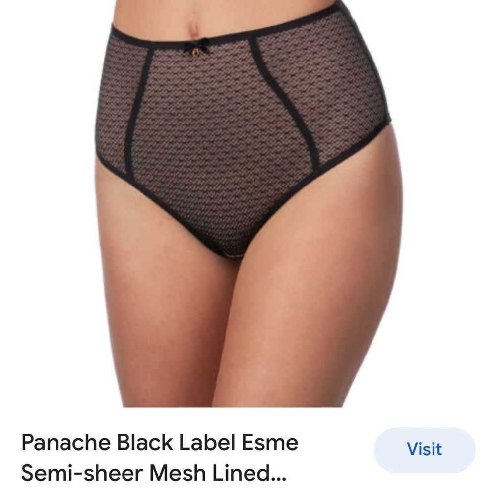 Panache Black Esme panty